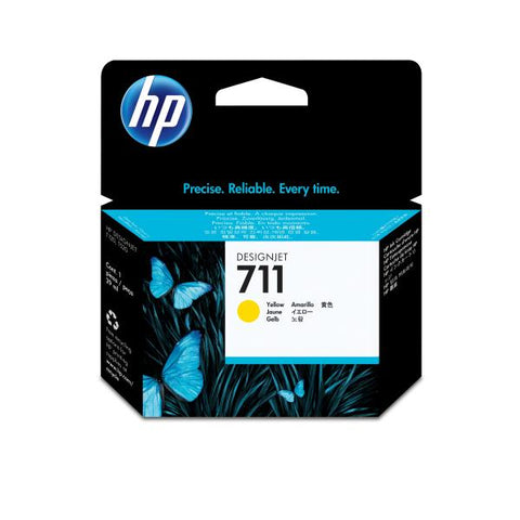 HP 711 CARTUCCIA GIALLO PER STAMPANTI INK JET HP (CZ132A)