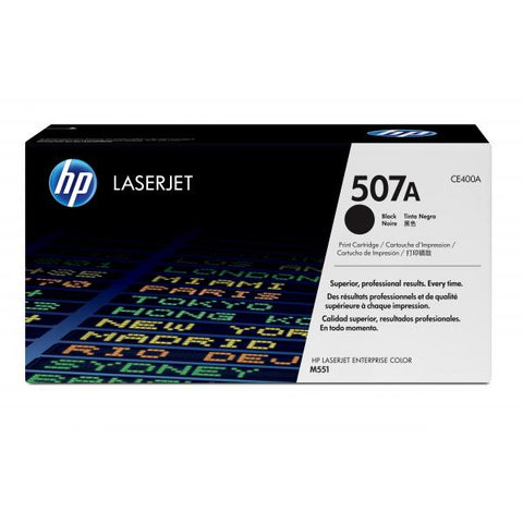 HP 507A TONER NERO PER STAMPANTI LASERJET GARANZIA ITALIA (CE400A)