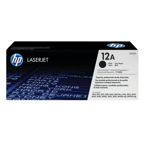 HP 12A TONER NERO PER LASERJET SERIE 1010/1012/1015 GARANZIA ITALIA (Q2612A)