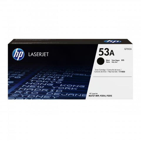 HP 53A TONER NERO PER LASERJET M2727NF MFP-M2727NFS MFP GARANZIA ITALIA (Q7553A)