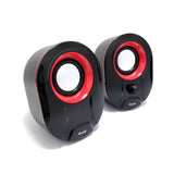 CONCEPTRONIC EQUIP 245332 MINI ALTAVOZ 2x3W CABLATO NERO ROSSO 