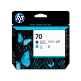 HP 70 TESTINA INKJET NERO OPACO E CIANO