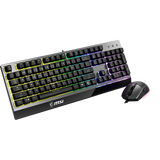 MSI VIGOR GK30 TASTIERA + MOUSE GAMING USB RGB BLACK
