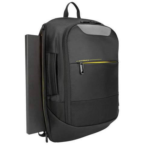 TARGUS CTYGEAR ZAINO PORTA NOTEBOOK DA 15.6" IN POLIESTERE 3 SCOMPARTI NERO