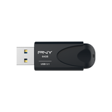 FLASH DRIVE PNY USB 3.0/3.1 64GB "ATTACHE 4" - FD64GATT431KK-EF