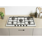 CANDY CHW7X PIANO COTTURA A GAS 5 FUOCHI INOX