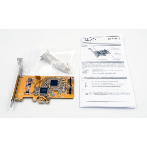 EXSYS EX-11057 scheda di interfaccia e adattatore USB 2.0 Interno