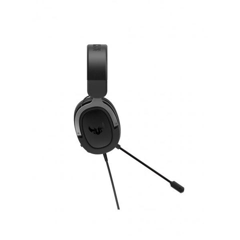 ASUS TUF H3 CUFFIE GAMING CON MICROFONO CAVO JACK 3.5MM COLORE NERO/GRIGIO