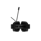 ASUS TUF H3 CUFFIE GAMING CON MICROFONO CAVO JACK 3.5MM COLORE NERO/GRIGIO