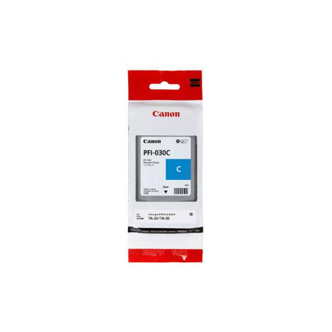 CANON SERBATOIO PULGADAS. CIANO PFI-030C SINGOLO (55ml) 3490C001 x TA-20 TA-30 TM-240 TM-340 