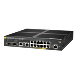 Hewlett Packard Enterprise Aruba 2930F 12G PoE+ 2G/2SFP+ Gestito L3 Gigabit Ethernet (10/100/1000) Nero 1U Supporto Power over Ethernet (PoE)