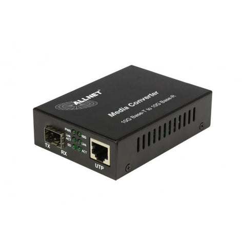 ALLNET ALL-MC109-SFP+ convertidor multimedia de red 10000 Mbit/s Nero 