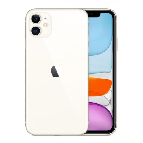 Apple iPhone 11 15,5 cm [6.1] Doppia SIM iOS 13 4G 64 GB Bianco (APPLE IPHONE 11 64GB WHITE Grade A)