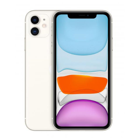 Apple iPhone 11 15,5 cm [6.1] Doppia SIM iOS 13 4G 64 GB Bianco (APPLE IPHONE 11 64GB WHITE Grade A)