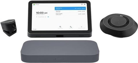 ASUS Google Meet GQE20A - Small/Medium Room Kit - Kit fr Videokonferenzen (ePTZ UHD Camera, Freisprechgert, Touchscreen-Konsole) (90MS02U2-M00030)
