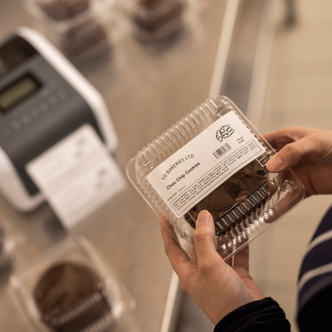 Brother TD-4550DNWB stampante per etichette (CD) Termica diretta 300 x 300 DPI Con cavo e senza cavo