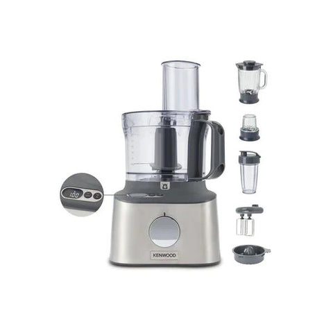 Kenwood MultiPro Compact+ FDM316SS robot da cucina 800 W 2 L Grigio Bilance incorporate