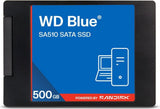 Western Digital WD Blue SA510 SSD 500 GB 2,5" SATA 6Gb/s - Schnell & langlebig