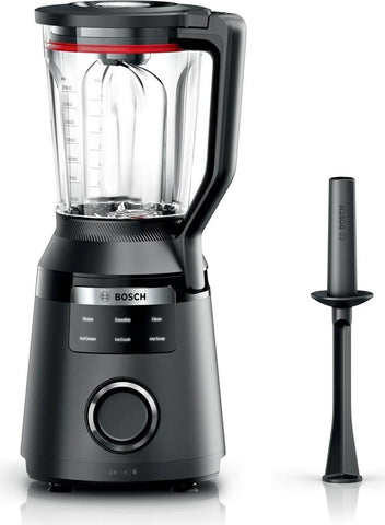 Bosch Serie 6 MMB6652B Mixer 2 l Tischplatten-Mixer 1800 W Schwarz (MMB6652B)