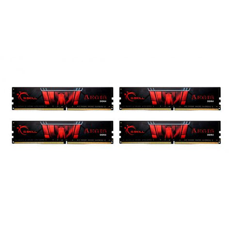 G.Skill Aegis F4-3200C16Q-64GIS memoria 64 GB 4 x 16 GB DDR4 3200 MHz