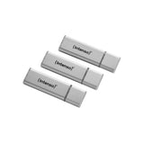 INTENSO CHIAVETTA USB 3X32GB USB 2.0 SILVER