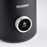 Severin Spuma 700 Plus Schiumatore per latte automatico Nero, Acciaio inossidabile