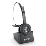 Snom A190 Cuffia Padiglione auricolare Nero
