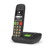 Gigaset E290A Telefono analogico/DECT Identificatore di chiamata Nero