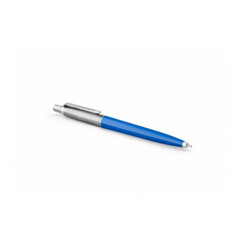 PARKER JOTTER PLASTIC PENNA A SFERA BLU PUNTA MEDIA FUSTO COL. BLU RICARICABILE