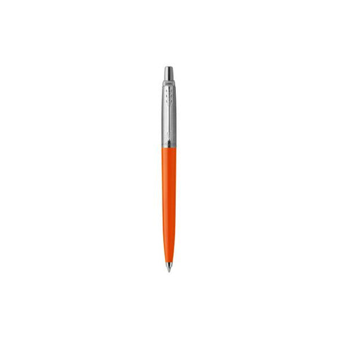 PARKER JOTTER PLASTIC PENNA A SFERA BLU PUNTA MEDIA FUSTO COL. ARANCIO RICARICABILE