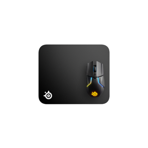 STEELSERIES QCK MOUSE PAD GAMING SUPERFICIE MICROTESSUTA OTTIMIZZATA PER I SENSORI DI GIOCO MEDIUM 320mm x 270mm x 2mm