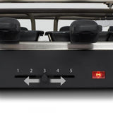 Cloer 6446 griglia per raclette 8 persona(e) Nero 1200 W