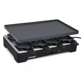 Cloer 6446 griglia per raclette 8 persona(e) Nero 1200 W