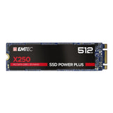 Emtec ECSSD512GX250 drives allo stato solido M.2 512 GB Serial ATA III 3D NAND