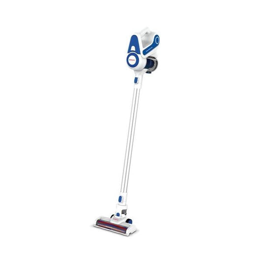 POLTI FORZASPIRA SLIM SR90B SCOPA ELETTRICA SENZA FILI RICARICABILE CON DOPPIA FUNZIONE TECNOLOGIA CICLONICA AUTONOMIA FINO A 40 MIN PARCHEGGIO VERTICALE BIANCO/BLU