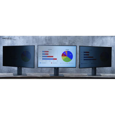 KAPSOLO 2-Way Filtro adesivo per schermo Plug in 50,8cm [20,0] Wide 16:9 (2-Way Plug In Privacy 50,8Cm - [20,0] Wide 16:9 20 3H - Warranty: 12M)