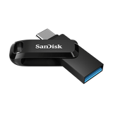 SANDISK ULTRA DUAL DRIVE GO CHIAVETTA USB 2 IN 1 TIPO C/TIPO A 3.0 128 GB NERO