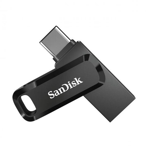 SANDISK ULTRA DUAL DRIVE GO CHIAVETTA USB 2 IN 1 TIPO C/TIPO A 3.0 128 GB NERO