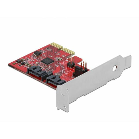 DeLOCK 90406 scheda di interfaccia e adattatore SATA Interno
