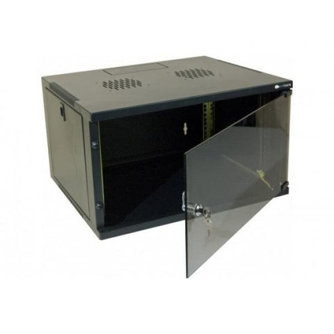 EXC 755077 rack 12U Rack indipendenti Nero (19 INCH Wall Mount Cabinet Black 450mm - 12U)