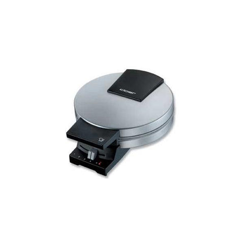Cloer 189 930W Nero, Acciaio inossidabile piastra per waffle