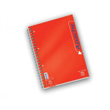 PIGNA APACHE BLOCCO SPIRALATO 160X205 mm A5 70 GR RIGHE 1R COL. ASSORTITI 140 FOGLI CONF 3 Pz.