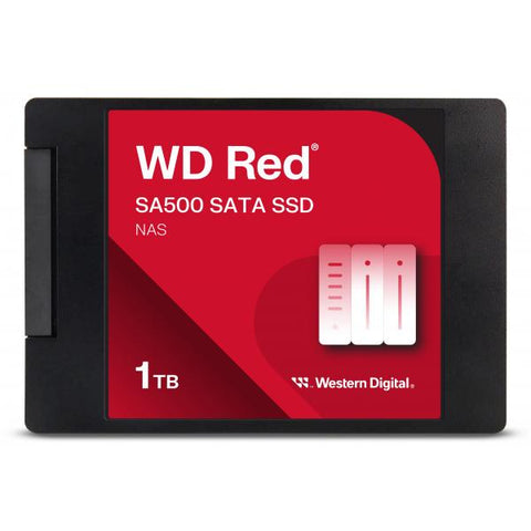 Western Digital Red SA500 2.5" 1000 GB Serial ATA III 3D NAND