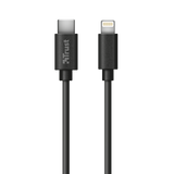 CAVO TRUST LIGHTNING PER APPLE USB-C 1MT NERO 23135