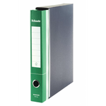 ESSELTE ESSENTIAL G74 REGISTRATORE FORMATO PROTOCOLLO 230X330X50 MM COL. VERDE CONF 8 PZ.