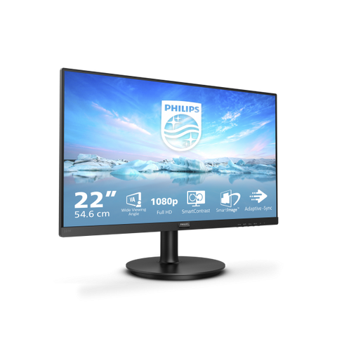 MONITOR PHILIPS V LINE LED 21.5" 1920X1080 PIXEL FULL HD BLACK 221V8A/00