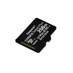 MICRO SD KINGSTON 256GB CANVASSELECTPLUS+ADATTATORE