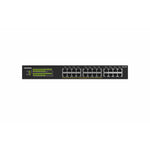 NETGEAR GS324P Non gestito Gigabit Ethernet [10/100/1000] Supporto Power over Ethernet [PoE] 1U Nero (NETGEAR AV GS324P-100EUS)