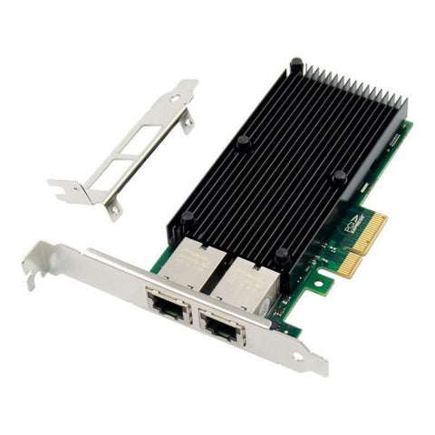 Microconnect MC-PCIE-X550 scheda di rete e adattatore Interno Ethernet 10000 Mbit/s (PCIe x4 Dual RJ45 10 GbE X550 - Network Adapter Chipset: - Intel X550 - Warranty: 36M)