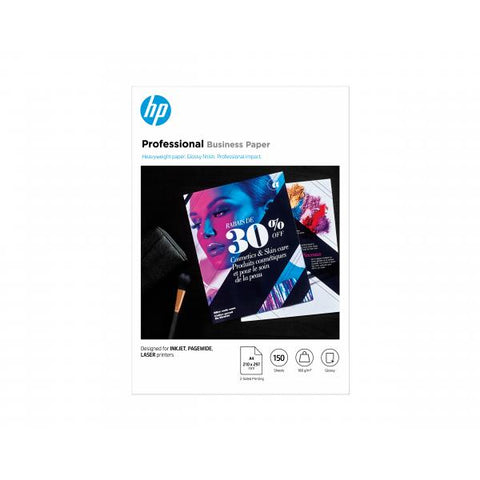 HP CARTA PROFESSIONALE LUCIDA 180 GR210X297 mm A4 CONF 150 Pz.
